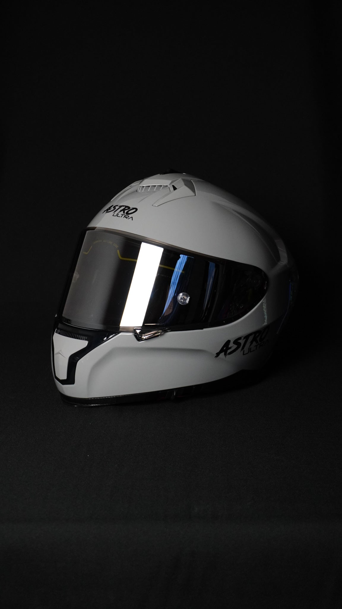 CASCO ¨ASTRO ULTRA¨GRIS/ SPOILER TORNASOL
