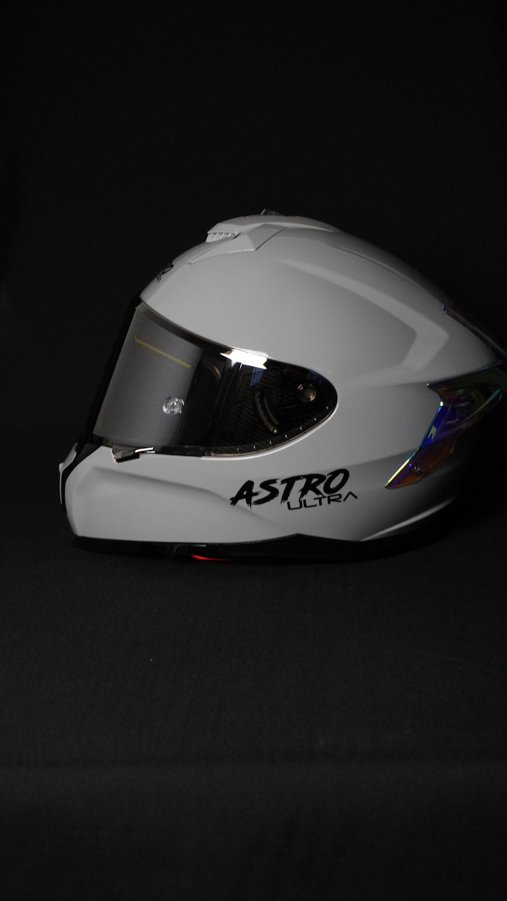 CASCO ¨ASTRO ULTRA¨GRIS/ SPOILER TORNASOL