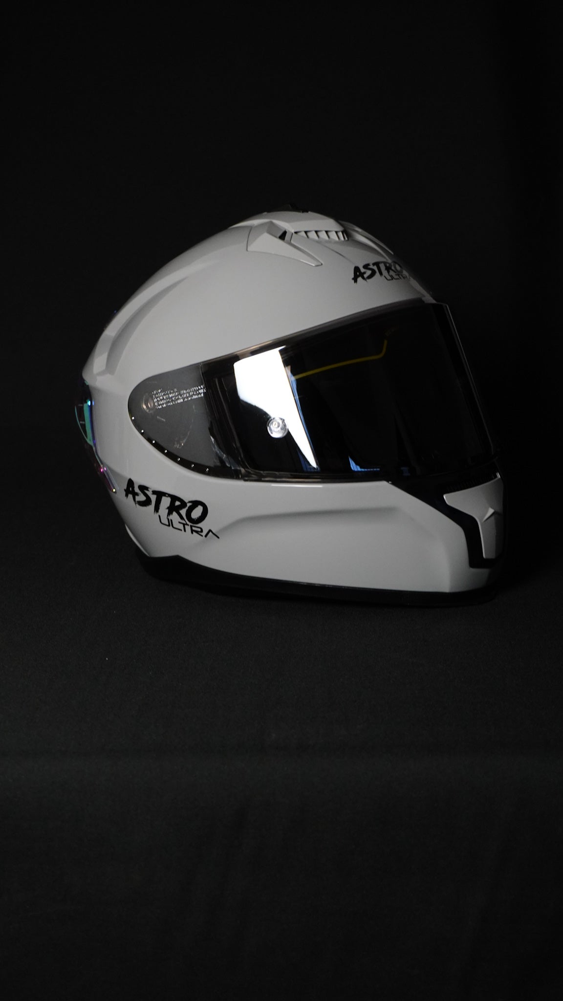 CASCO ¨ASTRO ULTRA¨GRIS/ SPOILER TORNASOL