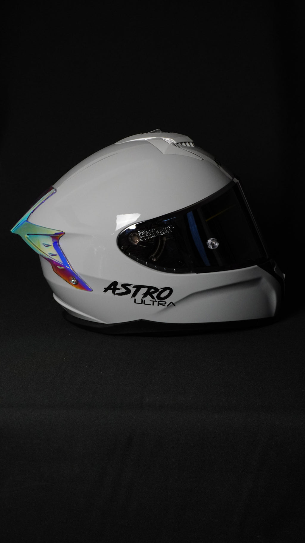 CASCO ¨ASTRO ULTRA¨GRIS/ SPOILER TORNASOL