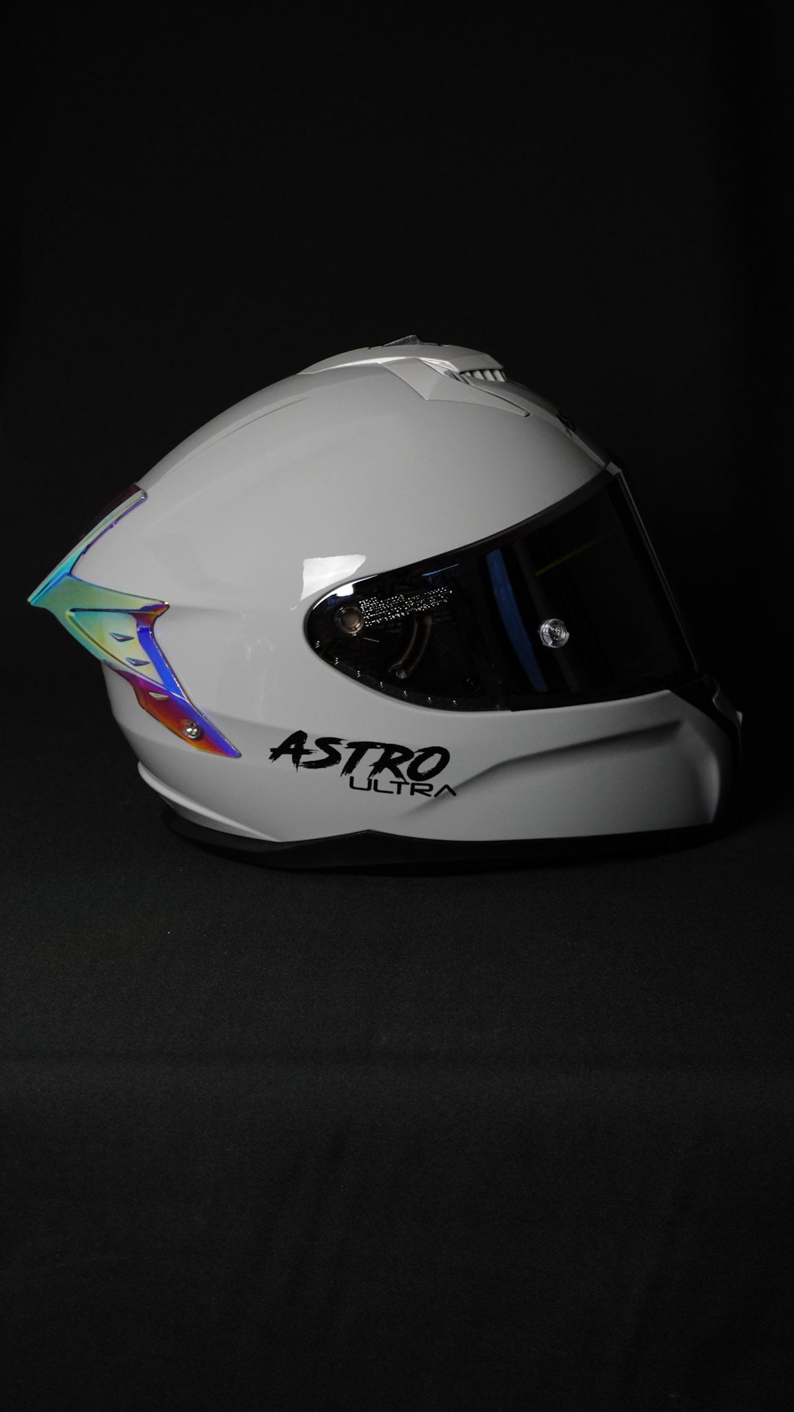 CASCO ¨ASTRO ULTRA¨GRIS/ SPOILER TORNASOL