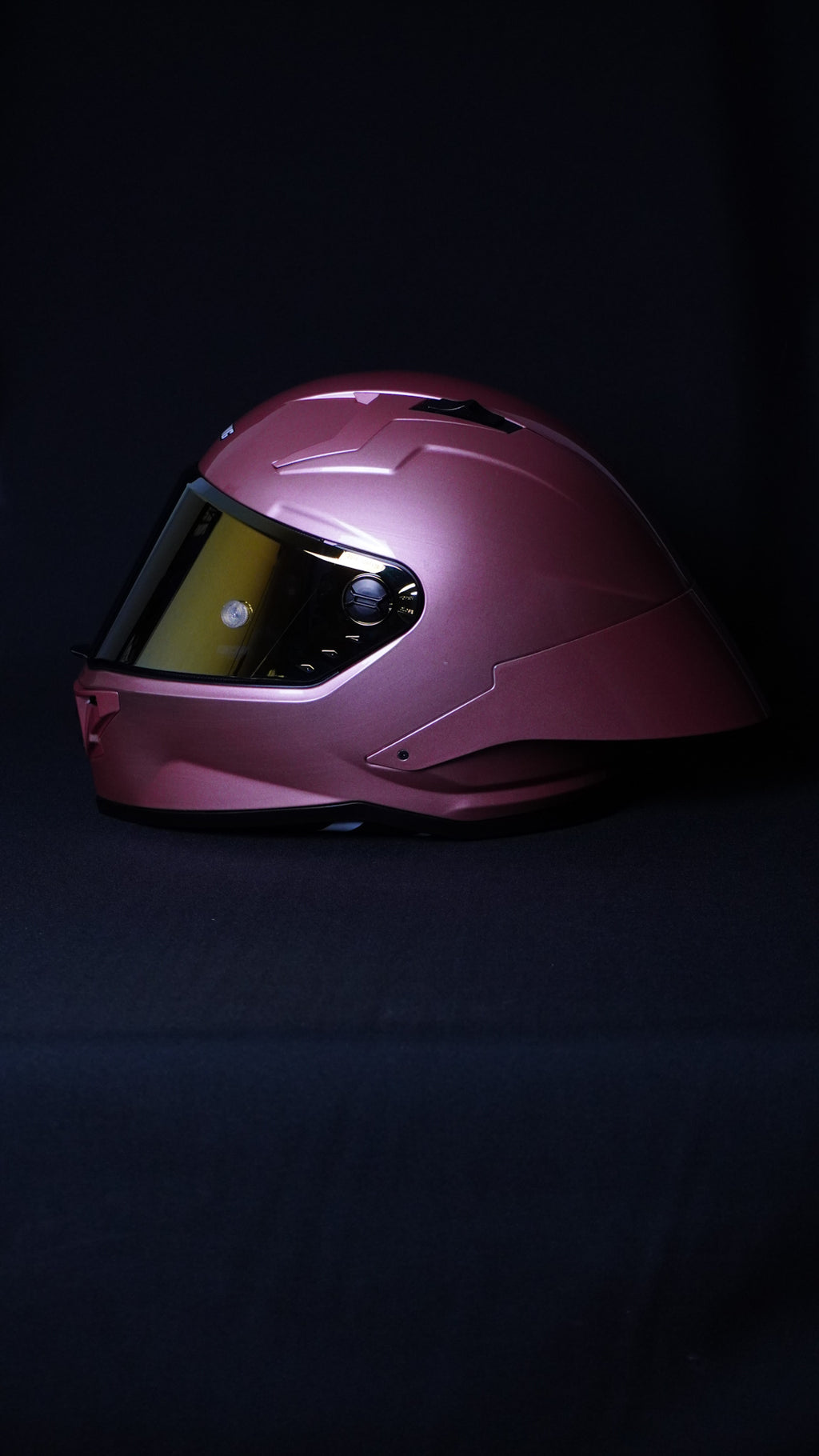 CASCO XTRONG ¨R1¨ROSA METALICO