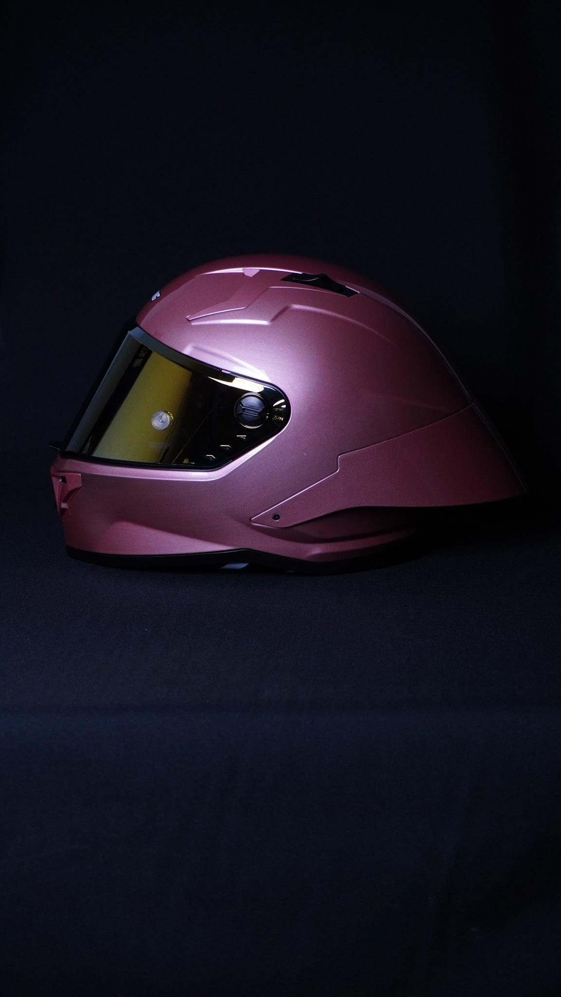 CASCO XTRONG ¨R1¨ROSA METALICO