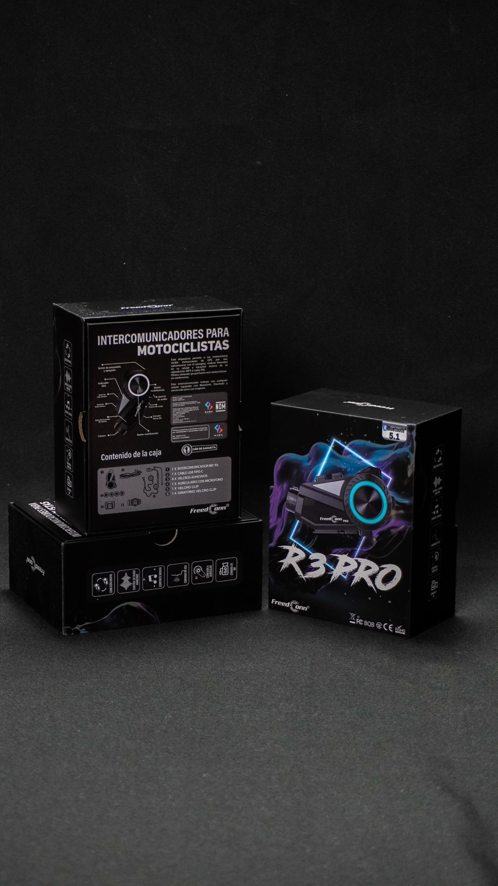 INTERCOMUNICADOR FREEDCONN ¨R3 PRO¨ CON CÁMARA