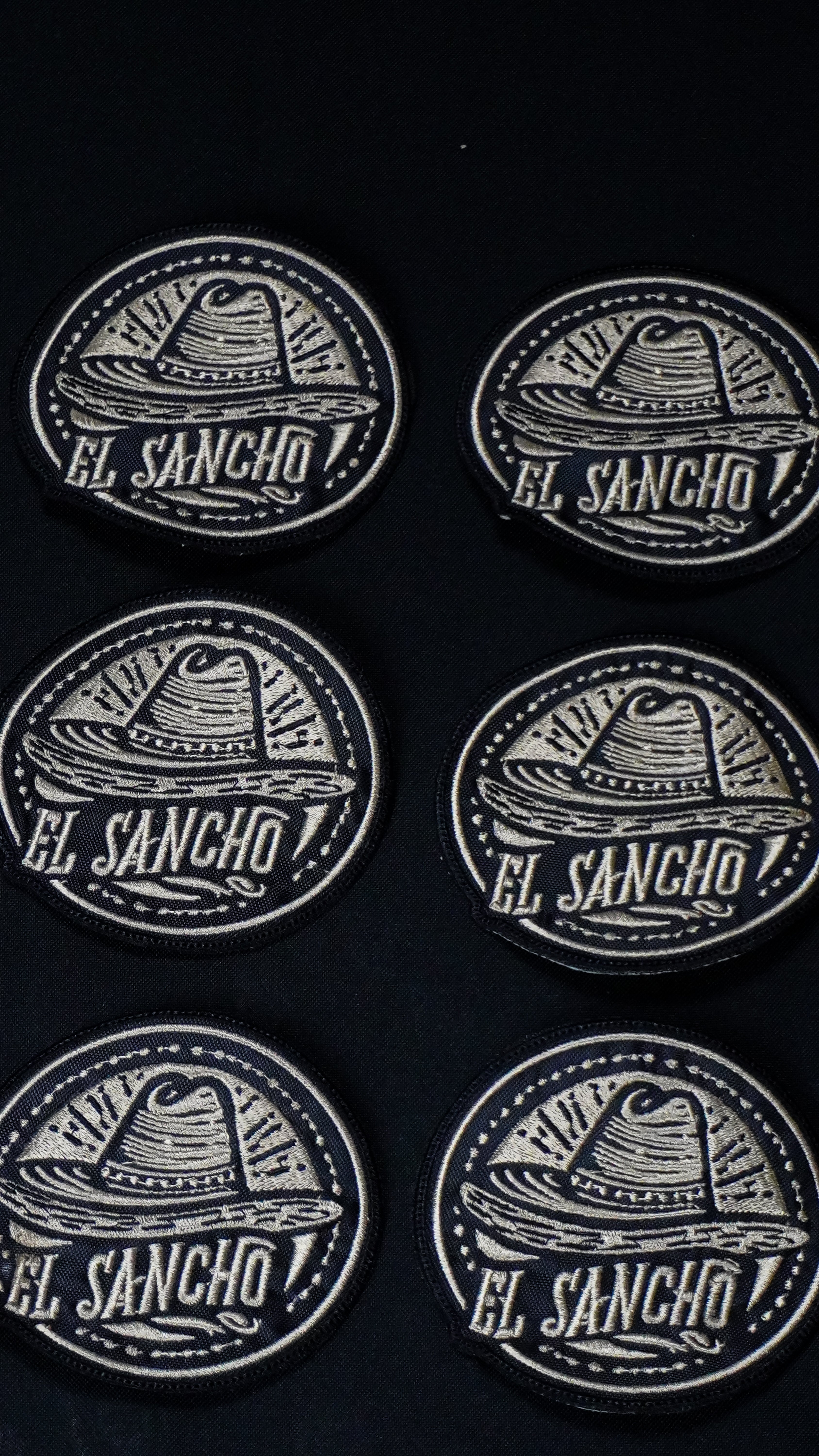 PARCHES PARA CHAMARRA ¨EL SANCHO¨ ( POR PIEZA )